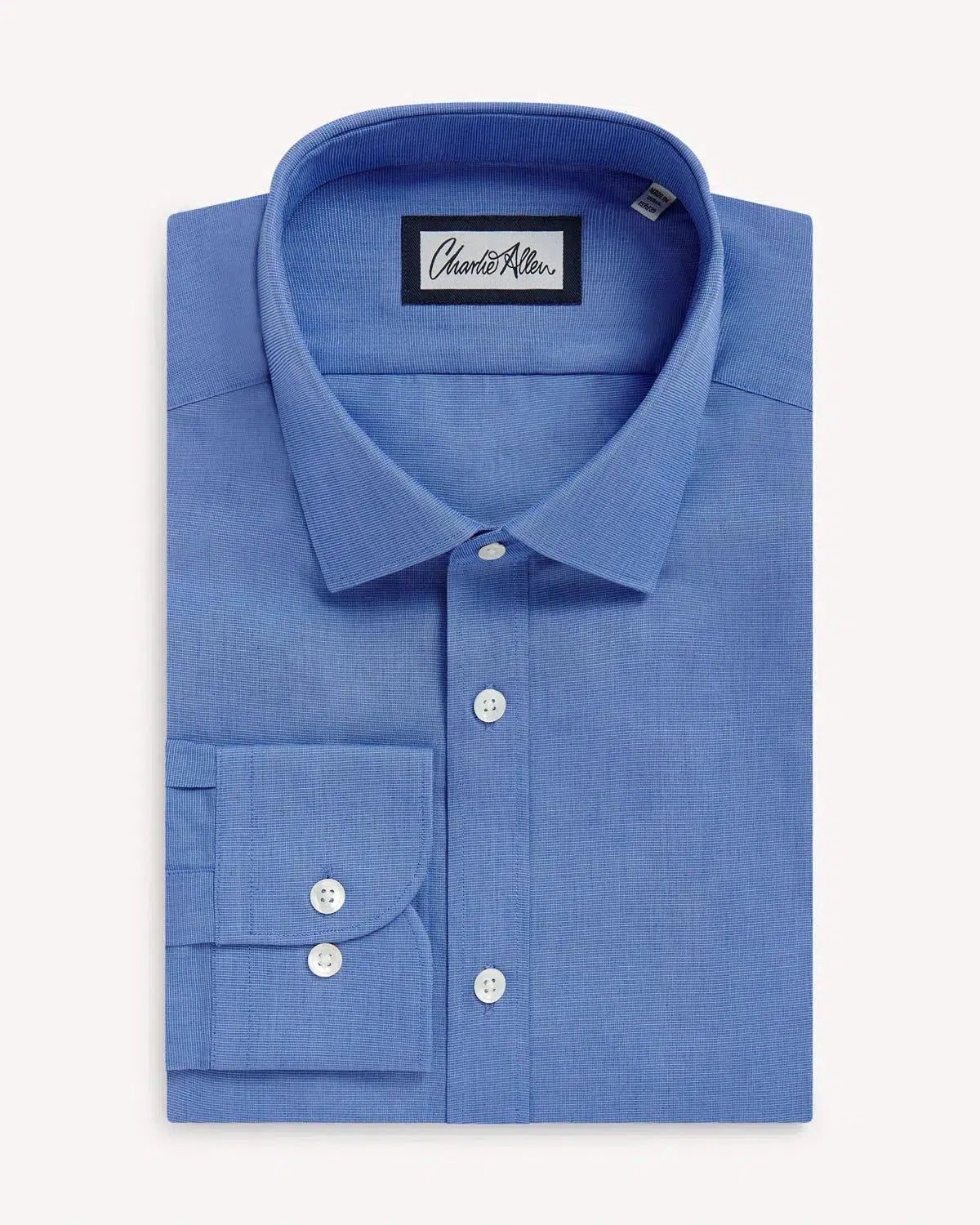 Charlie Allen Cotton Shirt Mid Blue | Preamato Luxury