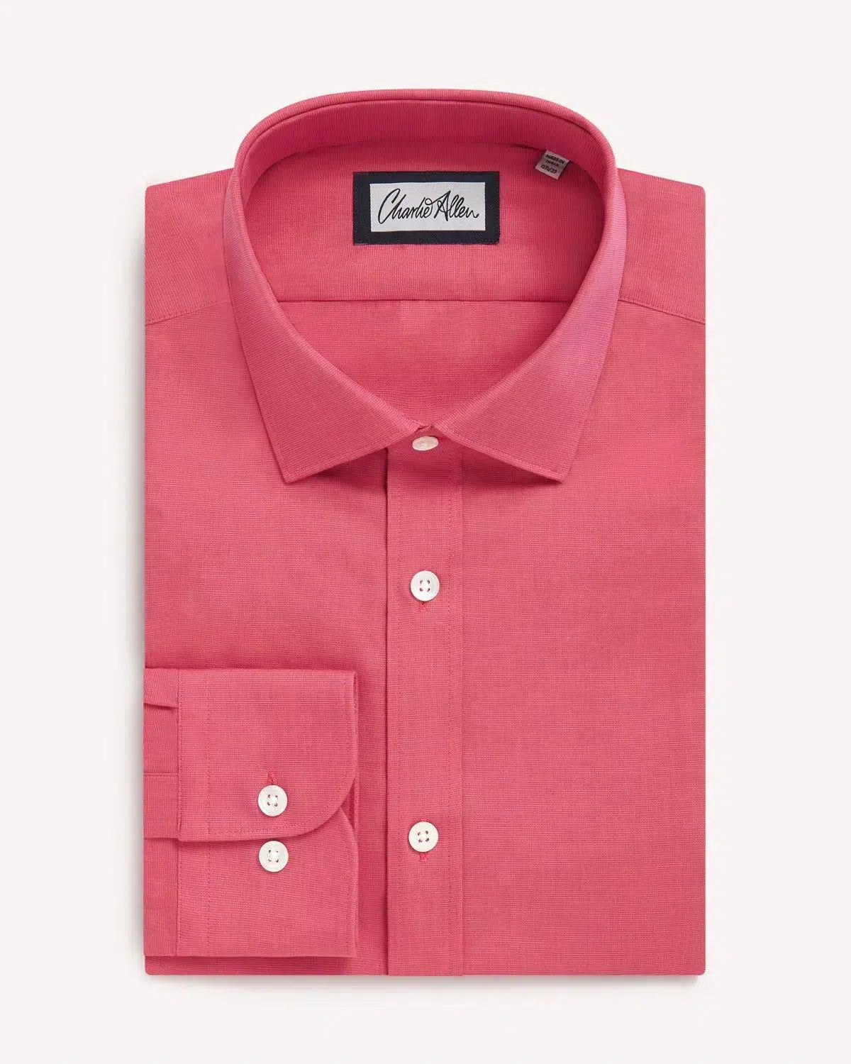 Charlie Allen Poplin Shirt Fuschia | Preamato Luxury