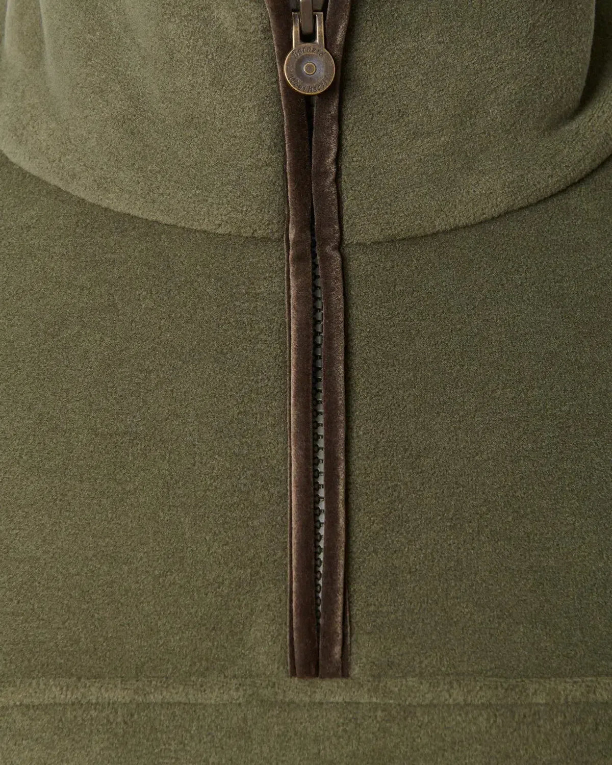 Bernard Weatherill 1/4 Zip Fleece Jacket Forest Green | Preamato Luxury