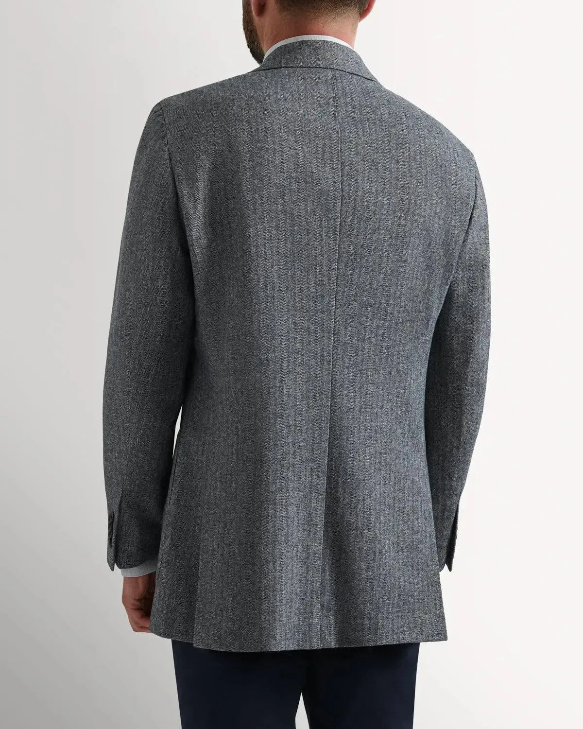 Bernard Weatherill Classic Herringbone Jacket | Preamato Luxury