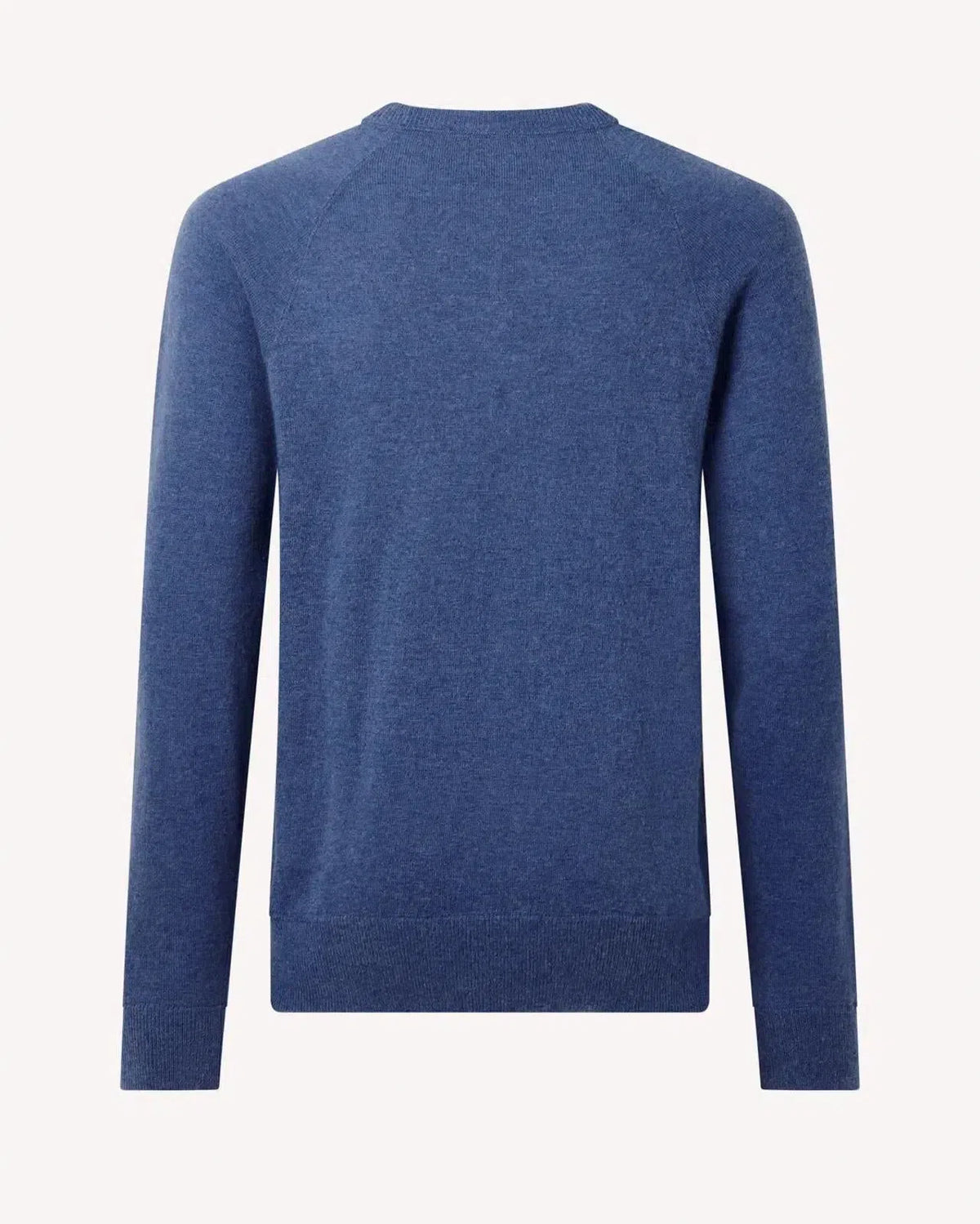 Bernard Weatherill Crew Neck Pullover Jumper Channel Isle Blue | Preamato Luxury