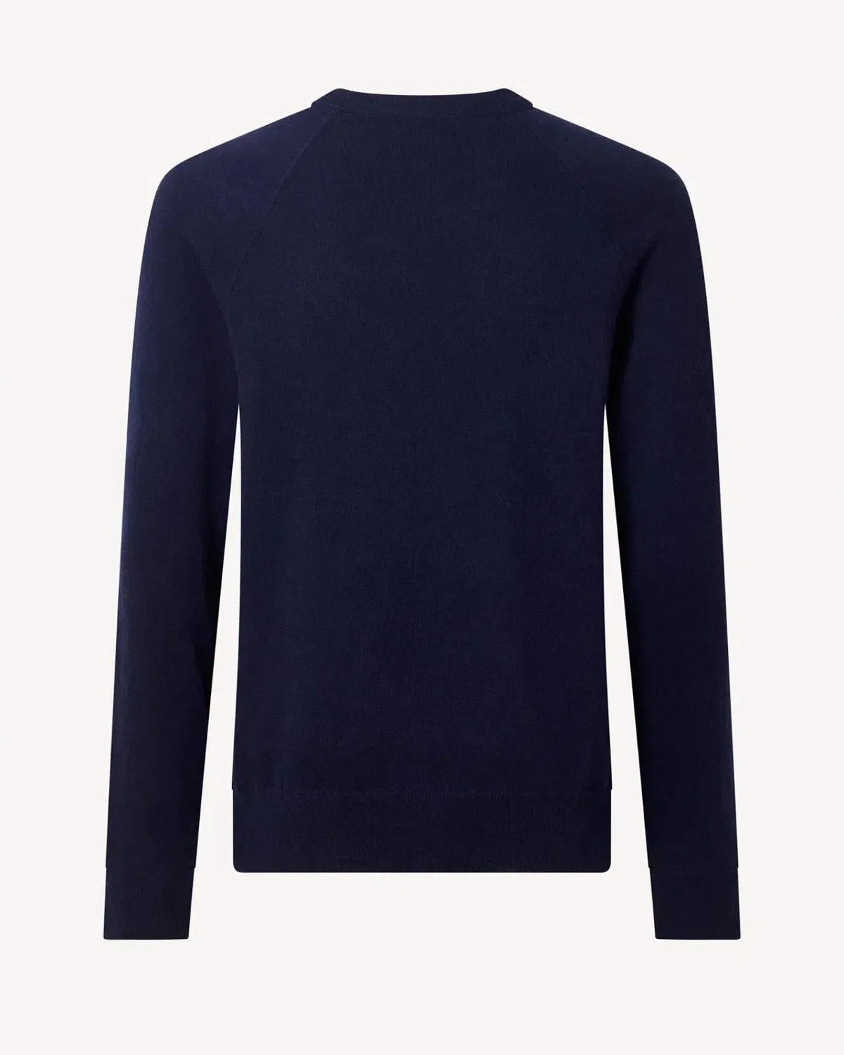 Bernard Weatherill Crew Neck Pullover Jumper Savile Row Navy | Preamato Luxury