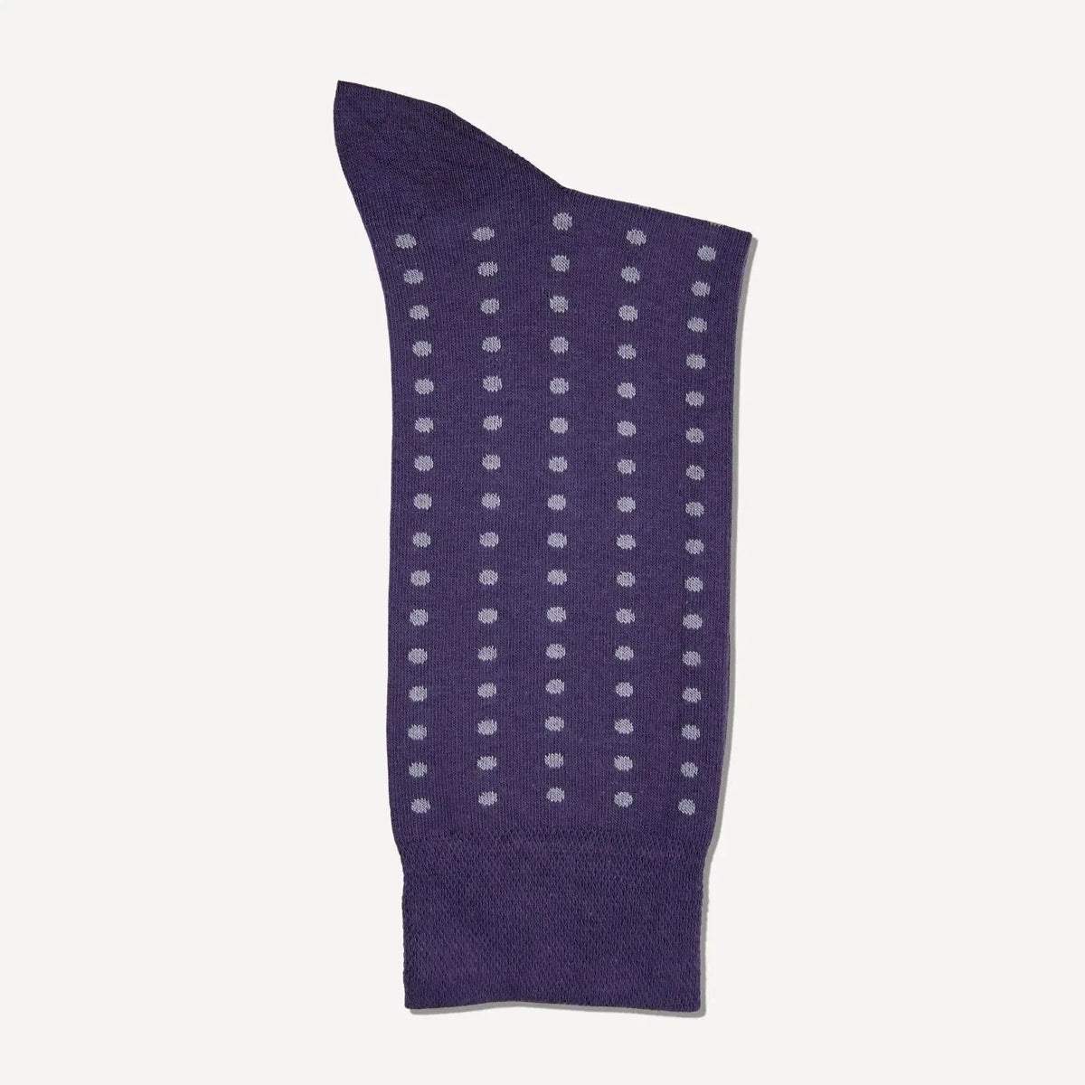 Bernard Weatherill Dot Socks Grape/Silver | Preamato Luxury