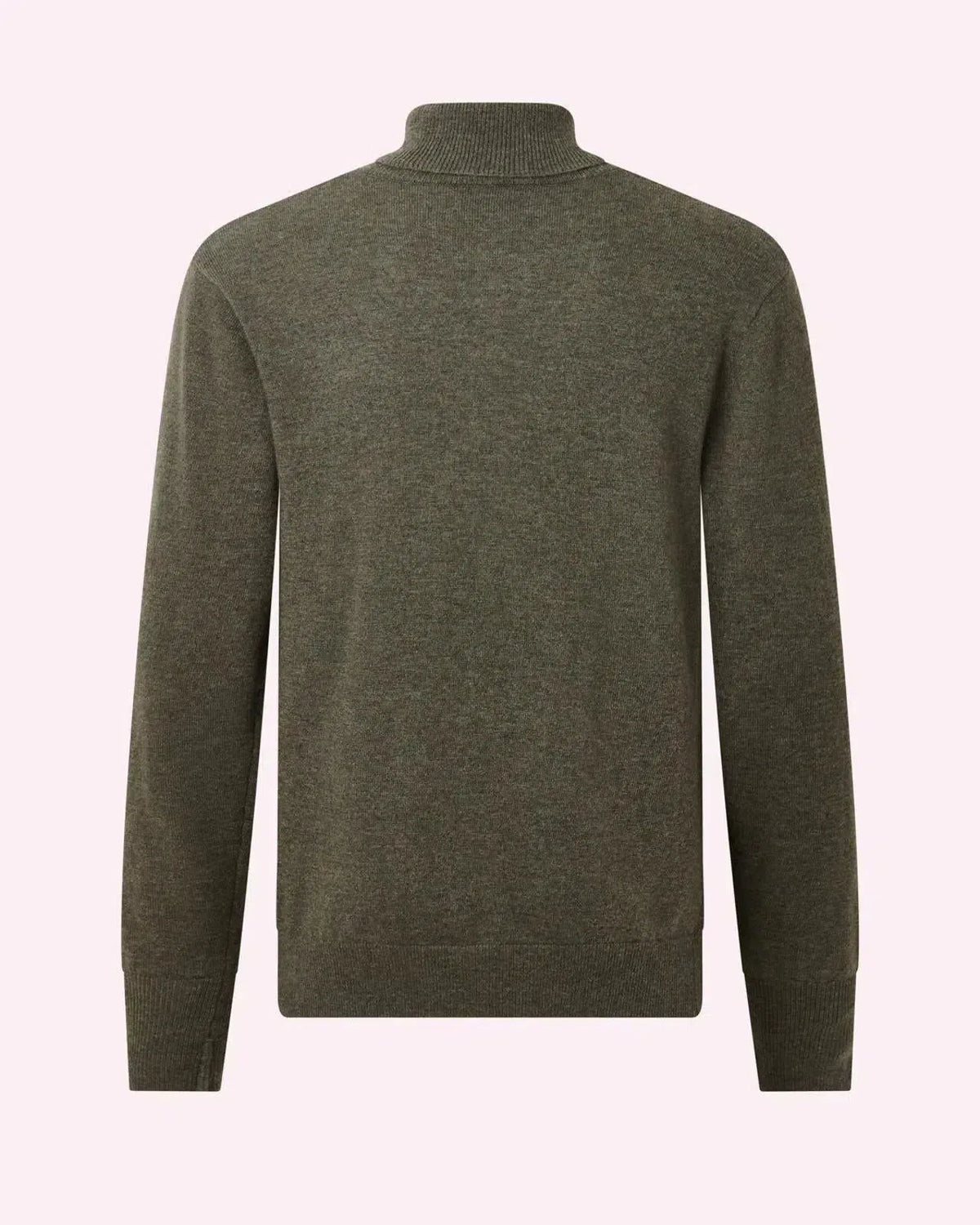 Bernard Weatherill Roll Neck Pullover Jumper Country Estate Green | Preamato Luxury