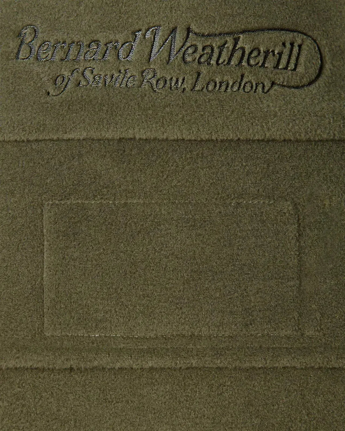 Bernard Weatherill Womens 1/4 Zip Fleece Jacket Forest Green | Preamato Luxury