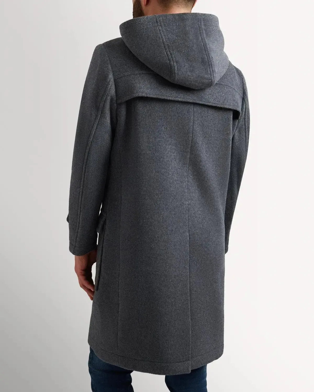 Bernard Weatherill Wool Cashmere Parker Grey | Preamato Luxury
