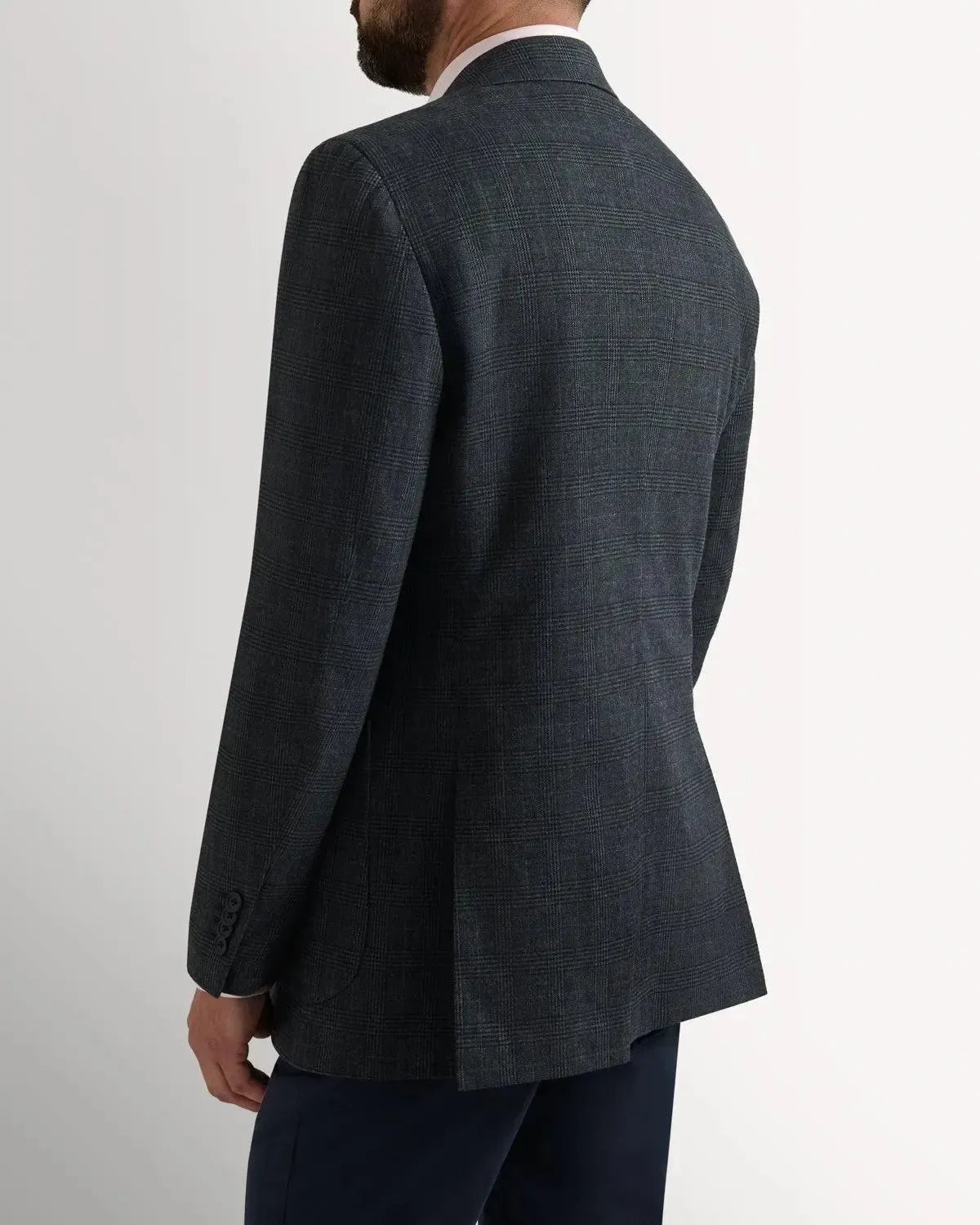 Bernard Weatherill Wool POW Check Jacket | Preamato Luxury