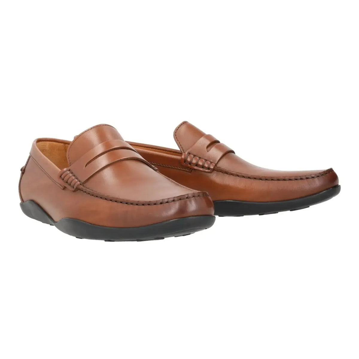 Harrys Of London Basel 3D Artisan Calf Cigar Rubber Black | Preamato Luxury