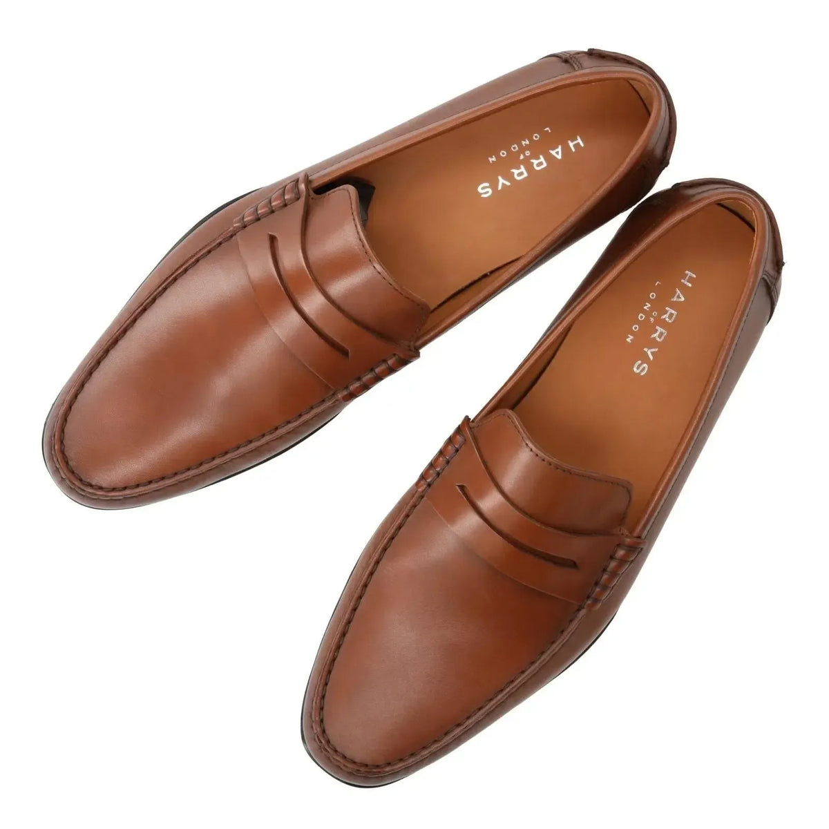 Harrys Of London Basel 3D Artisan Calf Cigar Rubber Black | Preamato Luxury