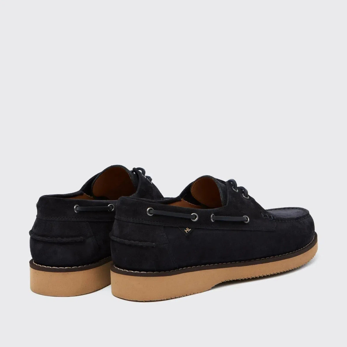 Harrys Of London Yates Suede Shoes Dark Navy | Preamato Luxury