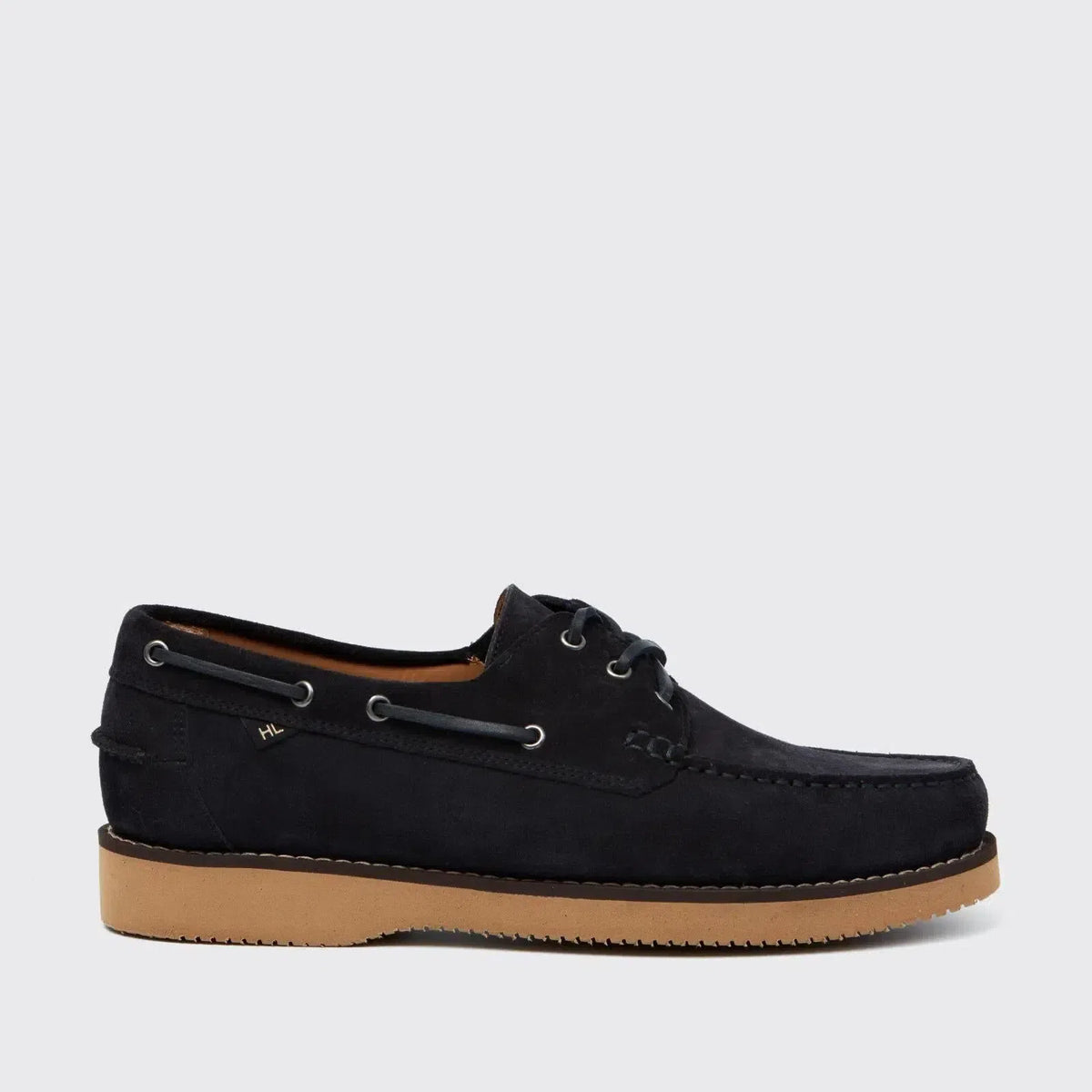 Harrys Of London Yates Suede Shoes Dark Navy | Preamato Luxury