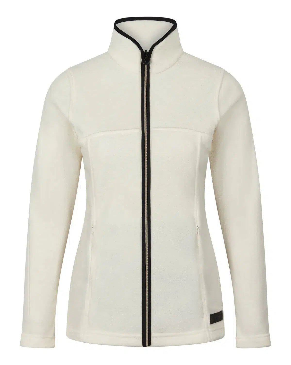 Ladies Full Zip Summer Fleece Cream | Preamato Luxury
