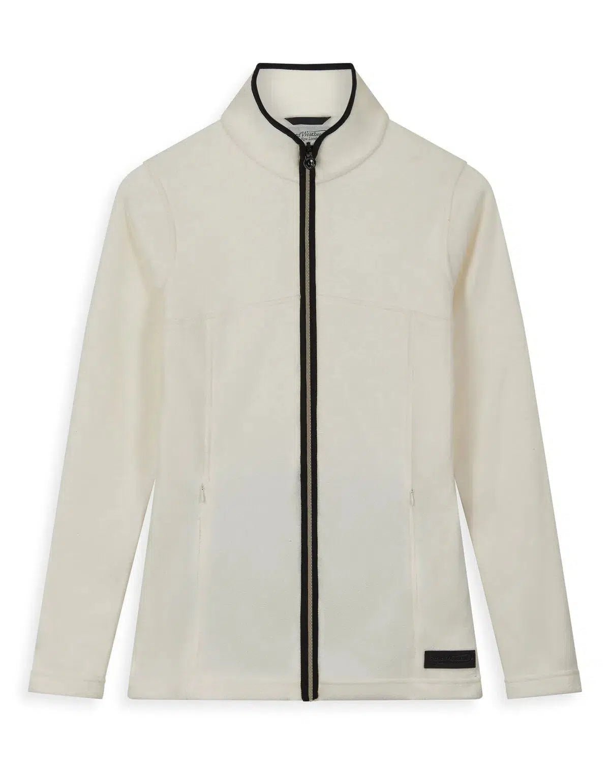 Ladies Full Zip Summer Fleece Cream | Preamato Luxury
