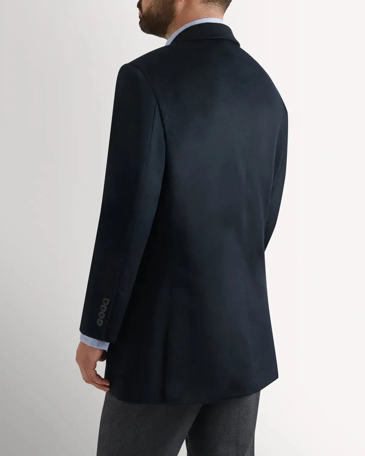 Richard James Cashmere Mix JKT Navy | Preamato Luxury