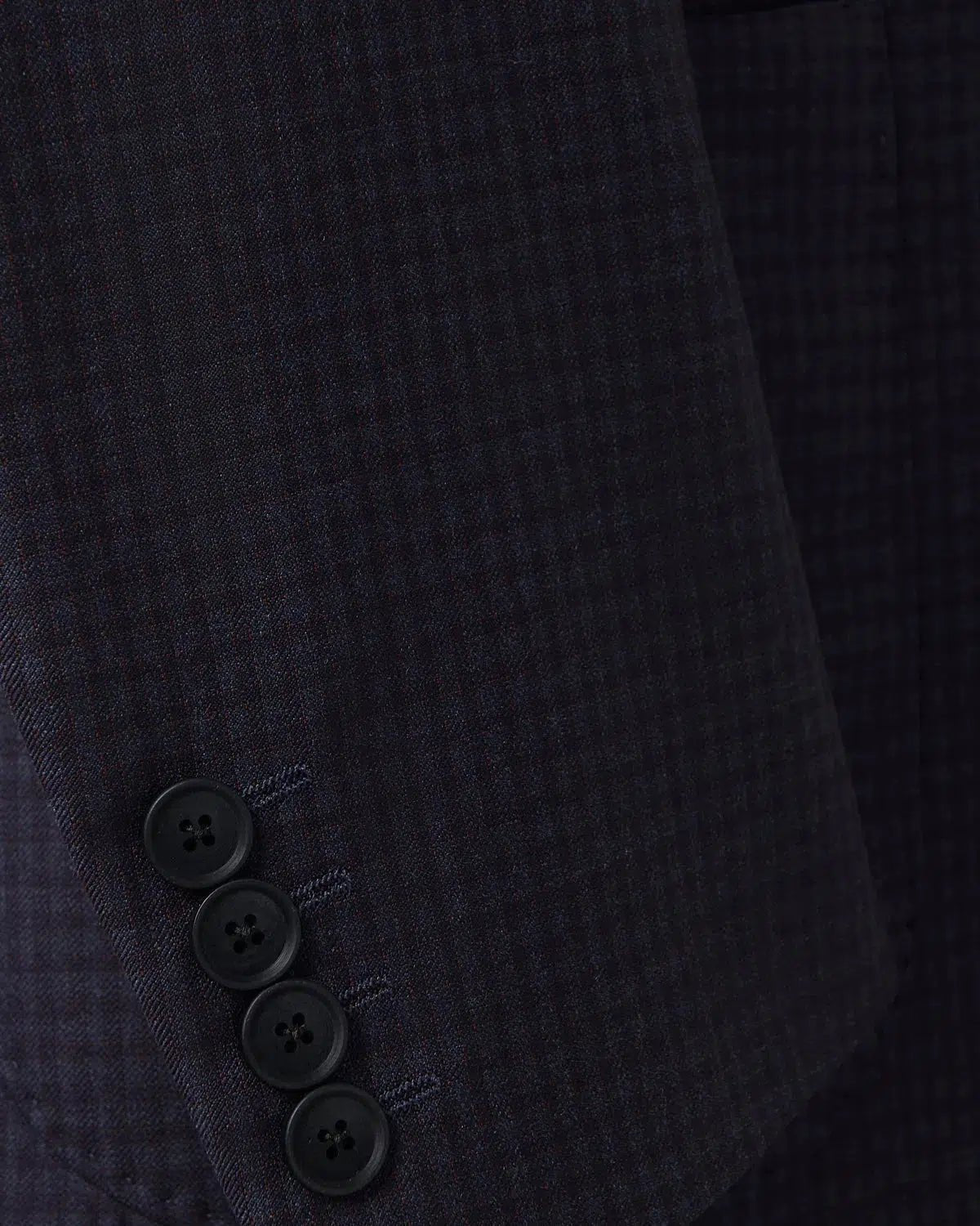 Richard James Club Check Jacket Navy Blue | Preamato Luxury