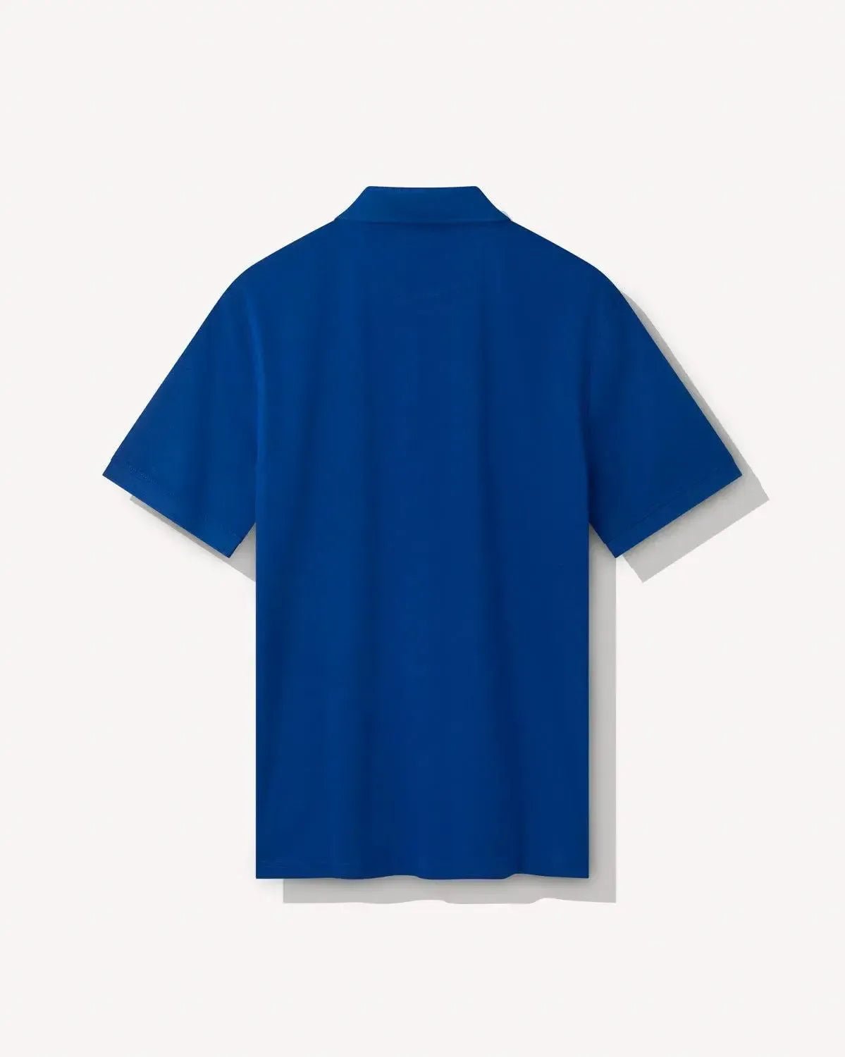 Richard James Mercerised Cotton Polo Shirt Air Force Blue | Preamato Luxury