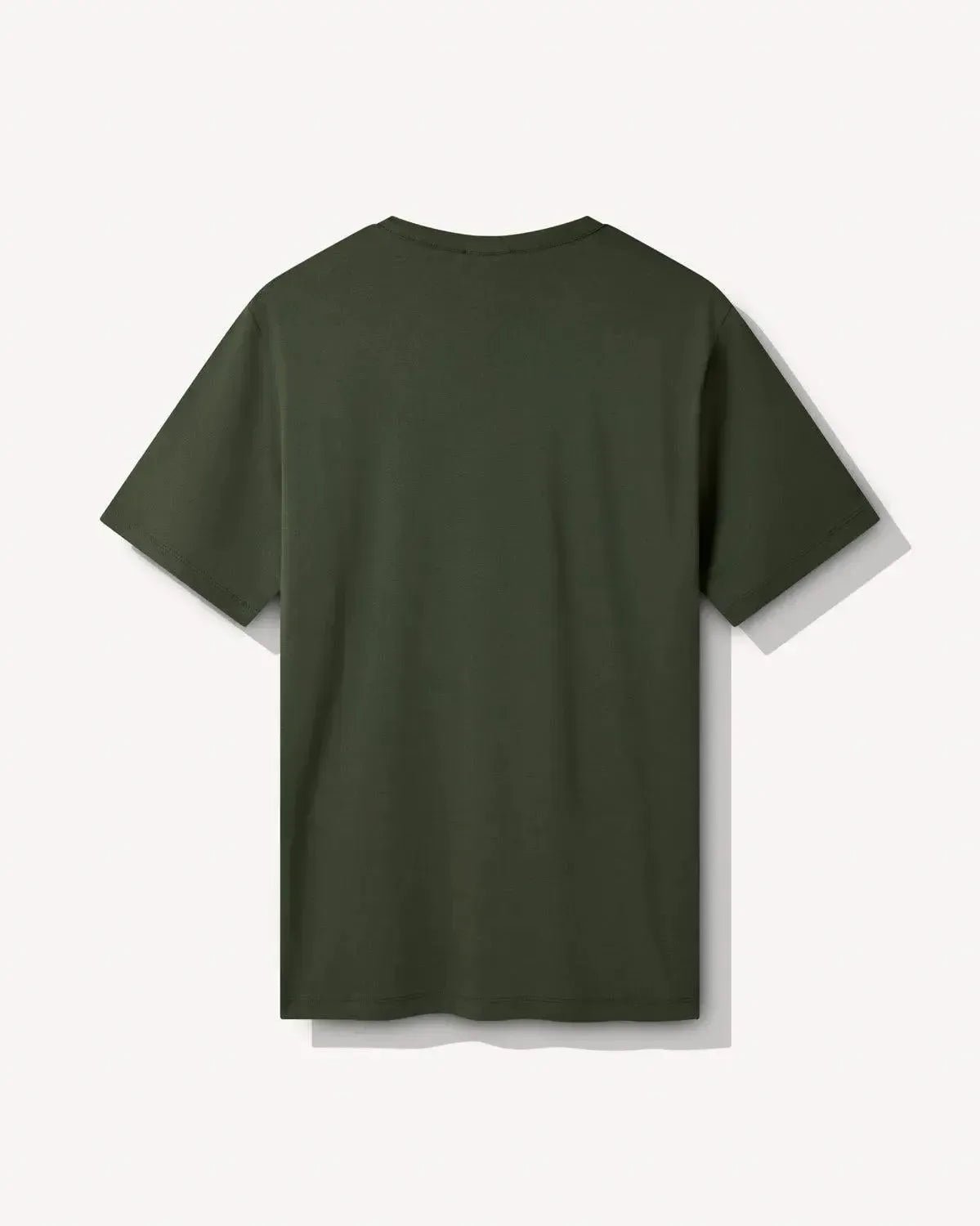 Richard James Mercerised Cotton T-Shirt Olive | Preamato Luxury