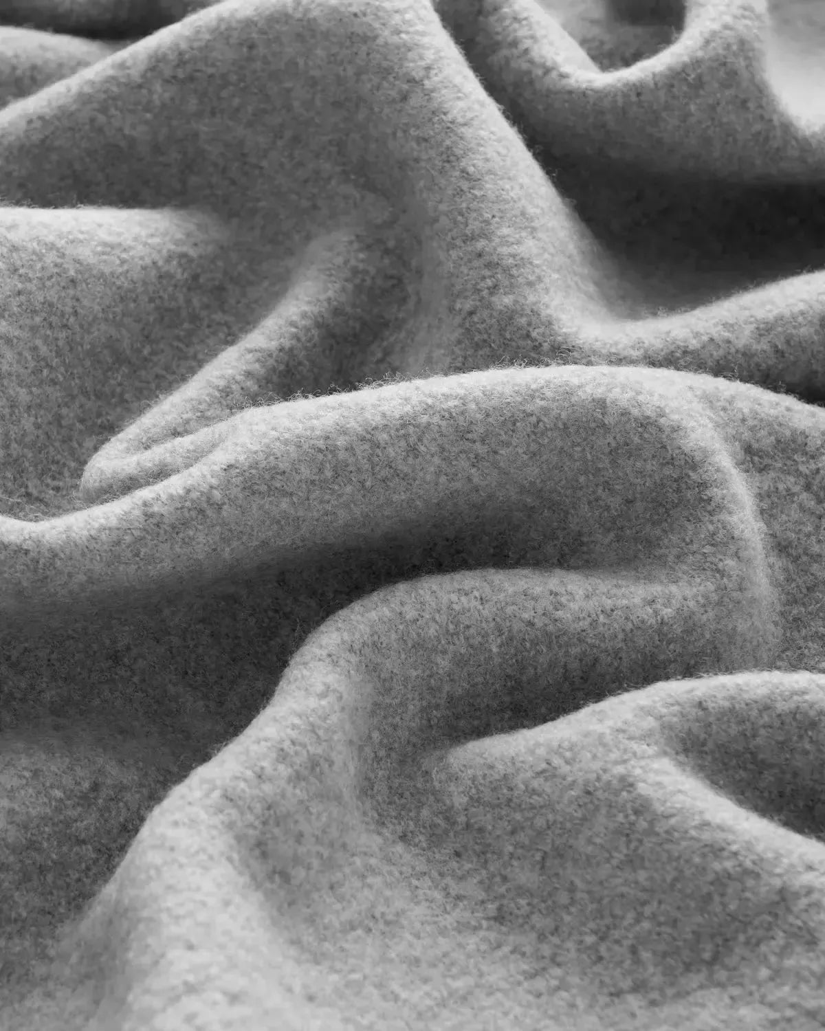 Richard James Wool College Bomber Grey | Preamato Luxury