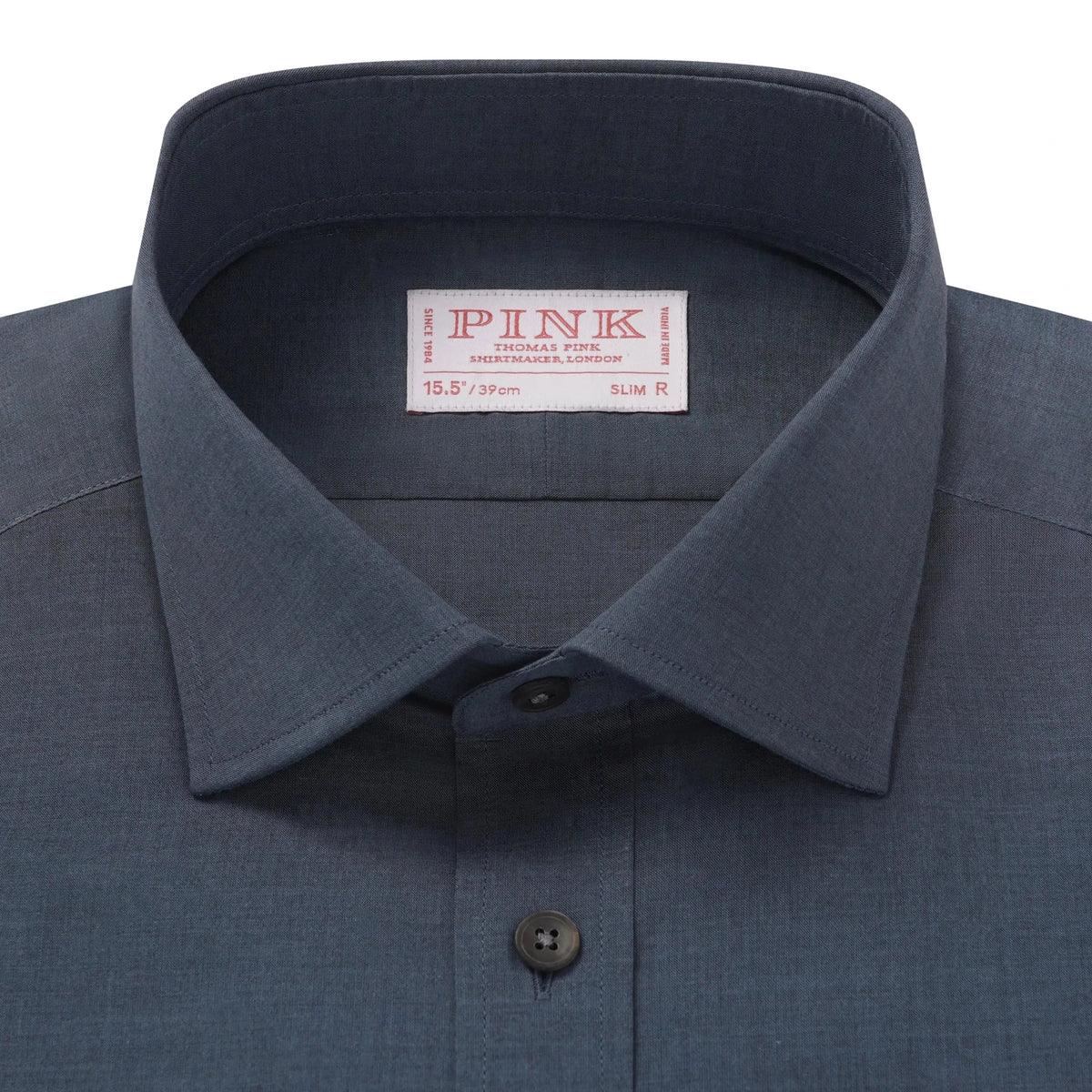 Thomas Pink Slim Fit Formal Lightweight Cotton Shirt | Preamato Luxury
